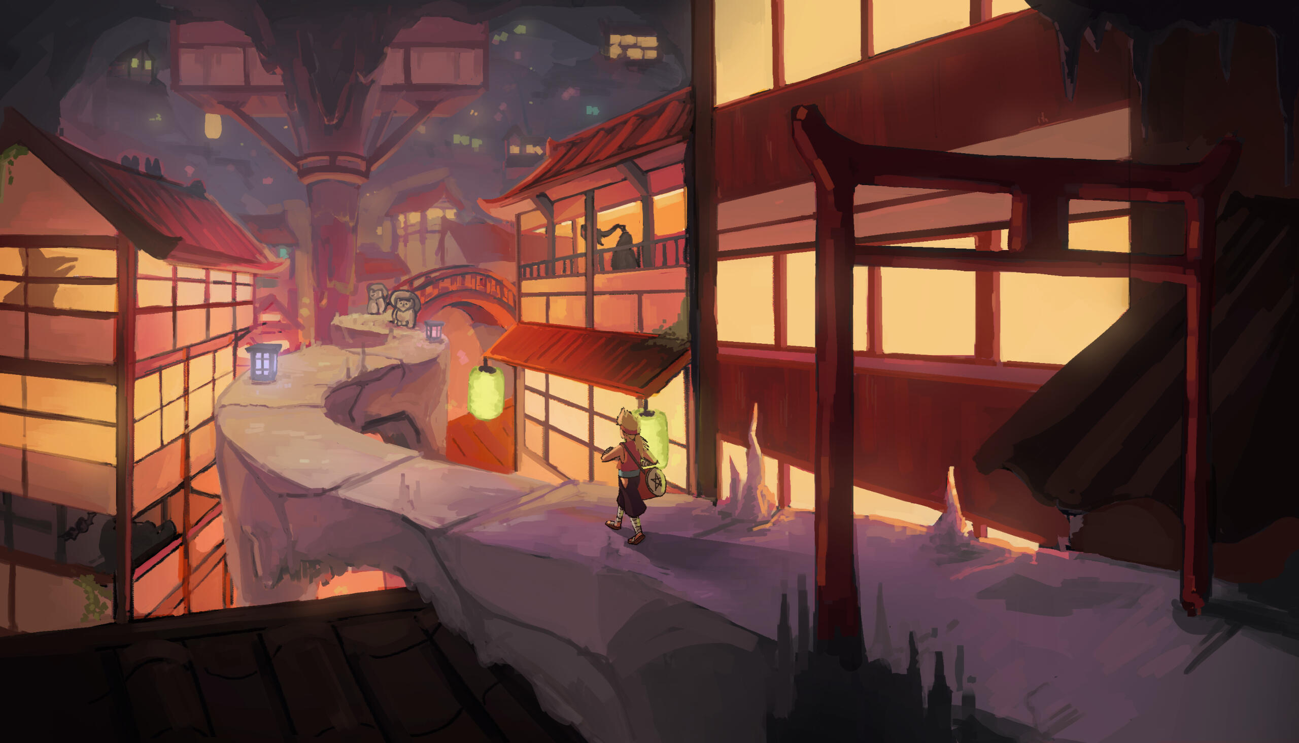 Concepts for an underground demon realm