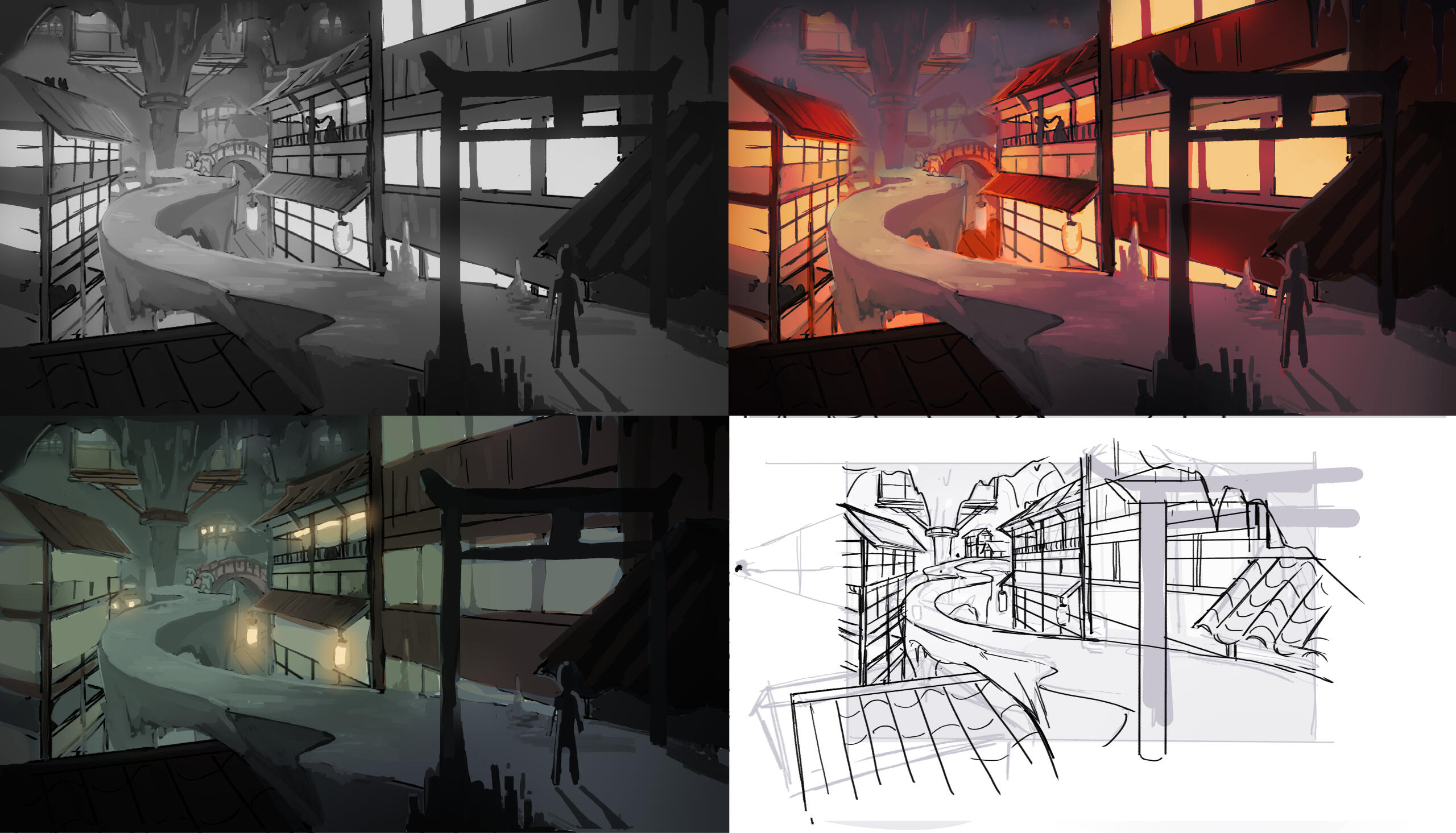 Explorations of that scene